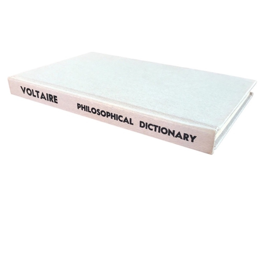 VOLTAIRE PHILOSOPHICAL DICTIONARY - 1961 Hardback Book Vintage Philosophy